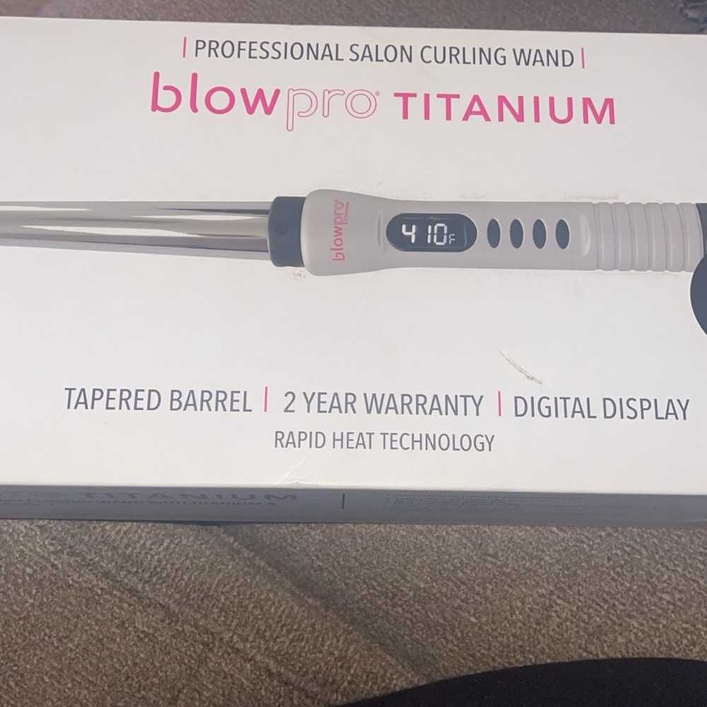 Blowpro Titanium curling wand